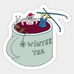 WINTER TEA Sticker